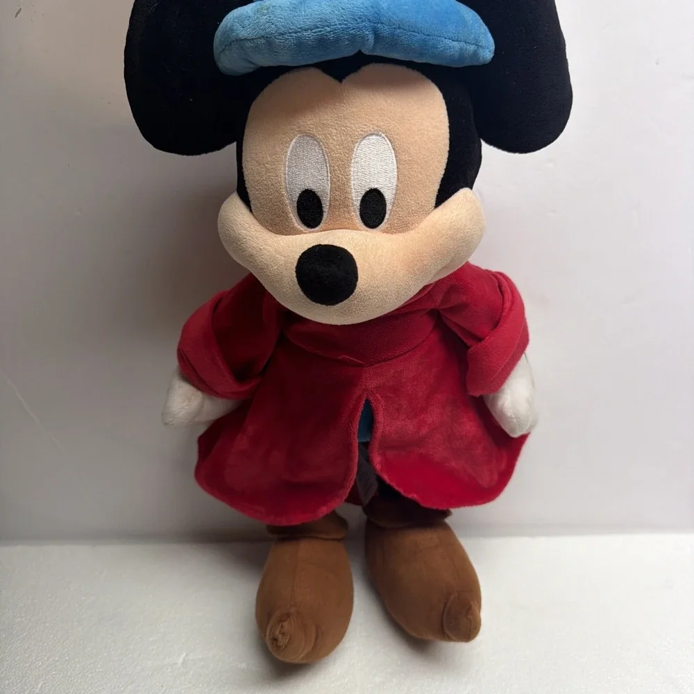 Disney Store Sorcerer Fantasia Mickey Mouse Plush 24
